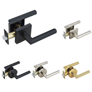 Desain klasik Modern paduan seng suasana yang sangat cepat lepas privasi set tuas pintu kamar mandi pegangan kunci untuk penggunaan kamar tidur Hotel - Product Image 6