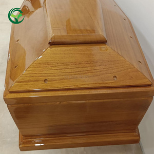 Cofano Funebre Stile Cristiano Europeo in Legno di Paulownia per Cremazione, Bara a Prezzo d'Ingrosso - Product Image 3