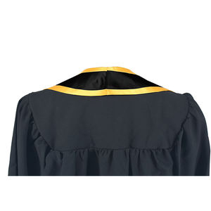 Sciarpa di laurea personalizzata 2023 di alta qualità in tessuto satinato personalizzato Logo stampato giudice Costume per primavera foglia di Argyle - Product Image 5
