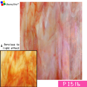 Feuille de vitrail irisé 15x20cm-Variété de couleurs-Mosaïque de verre Tiffany et verre mosaïque pour bricolage Art Hobby - Product Image 6