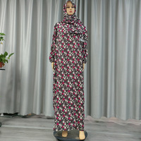 Écharpe en coton Robe musulmane Khimar Jupe longue Moyen-Orient Afrique Vente chaude Ethnique Coton Maxi Jupe Dubaï Robe Robe