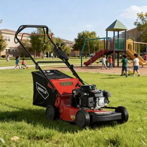 <span class=keywords><strong>Tondeuse</strong></span> à gazon autotractée de qualité industrielle de 21 pouces, <span class=keywords><strong>moteur</strong></span> 163cc, lame en métal à cylindre haute efficacité réglable sur 7 positions - Product Image 3