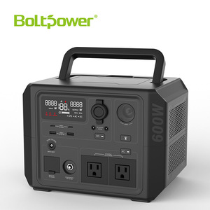 Estación de Energía Portátil BoltPower de 600W con Batería de Litio Ferrofosfato, Almacenamiento de Energía para Exteriores, Carga Rápida - Product Image 1