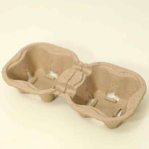 Support de tasses à café jetables robustes, lot de 2/4, plateau en pâte de papier biodégradable, support de boissons antichoc pour UberEats DoorDash - Product Image 5