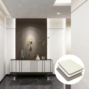 Panneau mural sans soudure en plastique et bambou imperméable à l'eau <span class=keywords><strong>3D</strong></span> grain de bois pour intérieurs modernes et respectueux de l'environnement - Product Image 1