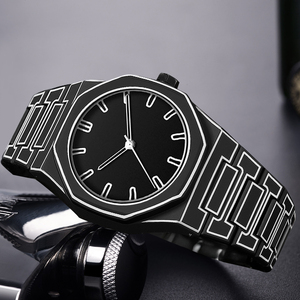 Montre à quartz en silicone noir, montre-bracelet analogique minimaliste, étanche, montre de mode pour homme pour un usage quotidien - Product Image 5