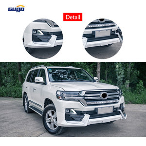GUGO 2019 ABS Auto Body Condition Nuevo parachoques delantero y trasero labio piezas de vehículos accesorios de coche para <span class=keywords><strong>LAND</strong></span> <span class=keywords><strong>CRUISER</strong></span> TD MODEL - Product Image 4