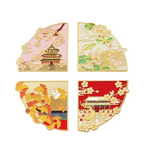 Souvenirs Refrigerator Stickers China Custom Metallic Tourism Shanghai Souvenir Collection Gifts Fridge Magnet - Product Image 3