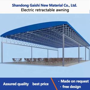 Toldo eléctrico deslizante, carpa plegable de PVC, toldo retráctil - Estructura reforzada, plegable, móvil, resistente a la intemperie - Product Image 2