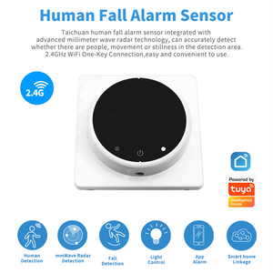 Sensor de alarma de detección de caída para personas mayores, alarma de seguridad para el cuidado de personas mayores, WiFi, Tuya - Product Image 2