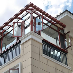 Cerramientos de Patio de Aluminio y Vidrio, Techos de Vidrio, Invernaderos, Casas de Cristal, Solárium Comercial de Aluminio, Solárium Exterior de Aluminio para 4 Estaciones - Product Image 2