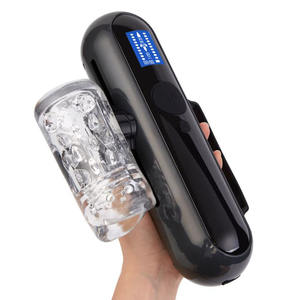 Machine sexuelle souple en TPE pour fellation, stimulateur automatique, 10 vitesses de poussée et de vibration, contrôle par application IA, masturbateur masculin, jouet sexuel pour hommes - Product Image 3