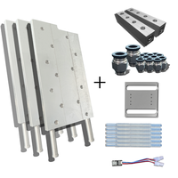 Radiateur en aluminium refroidi par eau de haute qualité et plaque de refroidissement liquide en aluminium, M20S 68T Directement du fabricant