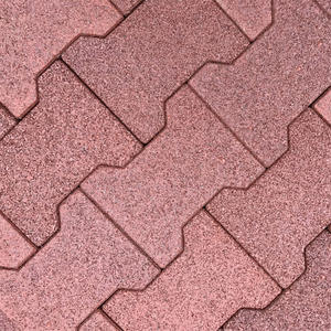 中国工厂热卖狗骨橡胶砖摊铺机减震马稳定通道橡胶垫联锁橡胶地板 - Product Image 6