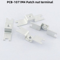 PCB-1071 laiton patch terminal plateau de soudage métal estampage partie substrat quatre robinets cuivre terminal