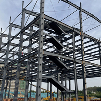 Villa et Bâtiment de Bureaux Modulaires en Acier Léger, Structure en Acier de Norme Européenne pour Hôtels et Appartements