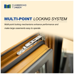 <span class=keywords><strong>Maison</strong></span> <span class=keywords><strong>Passive</strong></span> Fenêtres en <span class=keywords><strong>bois</strong></span> à triple vitrage Fabricant de fenêtres en <span class=keywords><strong>bois</strong></span> haute performance de Chine - Product Image 2