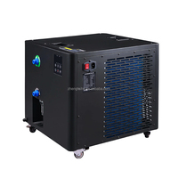 Meilleur vendeur, refroidisseur de tube en titane, utilisation en spa et en hôtel, machine de refroidissement, bain de glace, refroidisseur d'eau glacée 1HP avec stérilisation à l'ozone WIFI