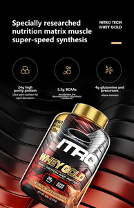 Vente en gros de meilleure poudre de protéine de lactosérum monovalent personnalisée pour adultes supplément d'exercice de fitness riche en protéines pour un gain musculaire rapide - Product Image 3