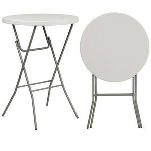 Chaises de table de cocktail pliables en plastique pour bar rond Diamètre 32 pouces 80 cm Vente en gros - Product Image 2