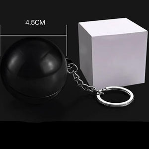 Benutzer definierte Werbe-Prophezeiung Fortune Telling Ball Spielzeug Schlüssel anhänger Entscheidung macher Schlüssel anhänger Mini Magic 8 Ball Schlüssel bund - Product Image 2