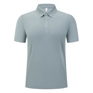 Polo de Manga Corta sin Costuras para Verano, Transpirable, Unisex, para Trabajo, en Blanco, Negro, Azul Cielo, Azul Marino, Gris Deportivo y Rojo - Product Image 5