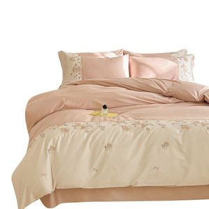 Lớp Một Nhỏ 160 Cotton Dài Staple Bảy Mảnh Đồng Bằng Dòng Chống Nước Mù<span class=keywords><strong>a</strong></span> Thu Comforter Đặt Cô Gái Trái Tim Bộ Đồ Giường 300TC - Product Image 5