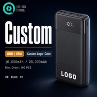 Mini Power Banks 10000 mAh, double USB-C, batterie externe, chargeur portable, ultra-mince, certifié RoHS, Power Bank 10000 mAh, 20000 mAh
