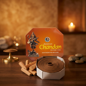 Encens en spirale de bois de santal 100% naturel fait main Aroma, parfum longue durée pour la relaxation à domicile et la méditation - Product Image 3
