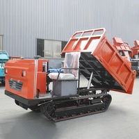 1-Tonnen, 2-Tonnen, 3-Tonnen, 4-Tonnen Ketten-Minidumper mit Selbstlader zum Verkauf