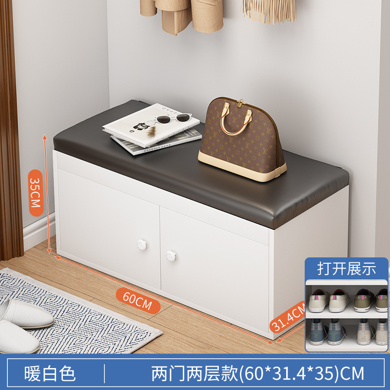 60 cm, deux portes, double couche, blanc chaud
