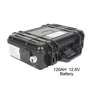 แบตเตอรี่ความจุ120AH 12V สำหรับสูบลมได้มอเตอร์เรือคายัคแบตเตอรี่ลิเธียมสแตนด์แพดเดิลบอร์ด - Product Image 6