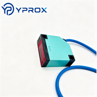 Sensor Fotoelektrik Tipe Through-Beam YPROX E3JK-T5M dengan Pemasangan Baut Persegi untuk Pengukuran Jarak