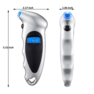 Manómetro Digital Electrónico <span class=keywords><strong>de</strong></span> Presión <span class=keywords><strong>de</strong></span> Neumáticos <span class=keywords><strong>de</strong></span> 4 Rangos y 150 psi para Automóviles, SUV, RV, Profesional, <span class=keywords><strong>de</strong></span> Alta Resistencia - Product Image 2