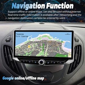 Radio de Coche Android de 10.88 Pulgadas para FORD B-MAX TRANSIT COURIER TOURNEO 2012-2017, Pantalla Carplay, Bluetooth, Multimedia, Audio para Automóvil - Product Image 5