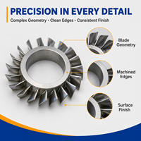 Pièces d'aviation en aluminium et acier inoxydable de haute précision CNC, usinage sur mesure, composants aérospatiaux, service de fabrication OEM