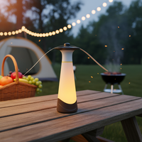 Buitenventilator tegen fruitvliegen met oplaadbare batterijen, zachte PVC, reflecterend, USB-oplaadbaar, elektrische vliegenverjager voor tafels