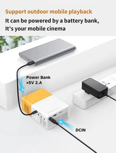 Hot Bán 2K HD Xách Tay Rạp Hát Tại Nhà Thông Minh Video Chiếu Có Dây Đúc Loại C - Product Image 4