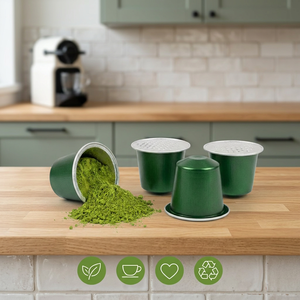 Cápsulas de Matcha Versátiles Compatibles con Múltiples Sistemas, Sabores Surtidos, Marca Privada, Empaque Personalizado, Muestras Gratis Disponibles - Product Image 1