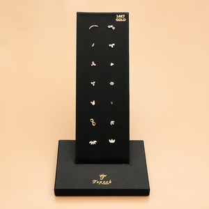 Einzigartiges Design Einzelhandel Schmuck Display <span class=keywords><strong>Stand</strong></span> Ohrring Organizer Halter Display Prop für Shop Ohrring Display <span class=keywords><strong>Stand</strong></span> - Product Image 1