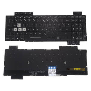 Teclado de ordenador portátil con retroiluminación alemana GR para <span class=keywords><strong>ASUS</strong></span> <span class=keywords><strong>ROG</strong></span> <span class=keywords><strong>Strix</strong></span> <span class=keywords><strong>Scar</strong></span> <span class=keywords><strong>II</strong></span> S5C S5CM GL504 GL504GS GL504GV V170162FE1 teclado portátil - Product Image 4