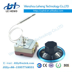 गर्म पानी के हीटर के लिए 1 वर्ष इलेक्ट्रिक संचालित A220v तापमान नियंत्रक केशिका थर्मोस्टेट - Product Image 2