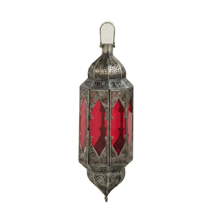 FAROL DE VELA marroquí de alta calidad, fabricación de vidrio de Color personalizado en la India, a la venta, bajo precio - Product Image 1