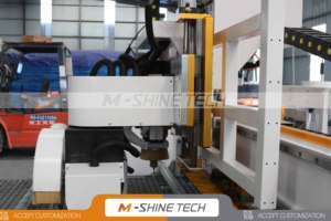 Routeur CNC tout-en-un MS50-2137 équipé d'un broche HQD, d'un banc de perçage et d'une scie à chanfreiner à 360 degrés - Product Image 3
