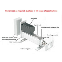 Cilindro Servo Eléctrico de Alta Calidad y Bajo Precio Serie 95, Cilindro Mecánico Eléctrico con Soporte de Aleación de Aluminio, Actuador Lineal Servo