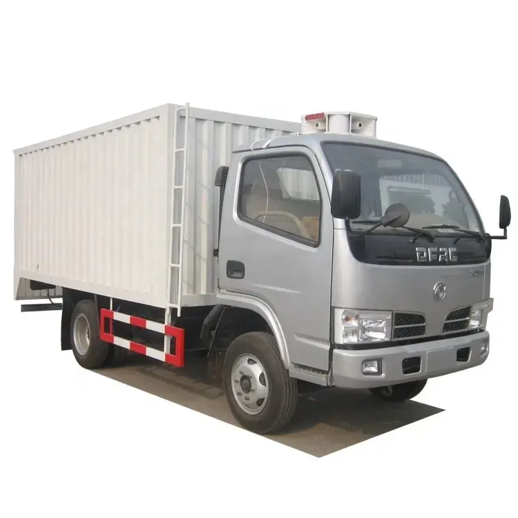China Mini Cargo Truck 5Tons Truck 4x2 DONGFENG Diesel Van Cargo Truck for sale