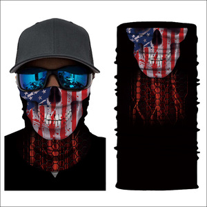 Unisex elegante Live Free Thin Blue Line <span class=keywords><strong>Flag</strong></span> American Quick Dry microfibra copricapo Outdoor Magic <span class=keywords><strong>Bandana</strong></span> Neck ghetta - Product Image 5
