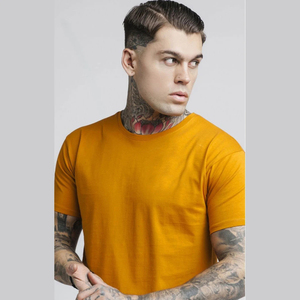 Men Casual Summer Short Sleeve <b>T</b>-Shirt 200GSM 100% Cotton Eco-Friendly Soft Breathable Daily Wear Custom OEM Private Label - Product Image 2