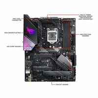 Carte mère de bureau STRIX Z390-E GAMING ATX LGA1151 WiFi, mémoire DDR4, interface de disque dur SATA, prise en charge multi-GPU 64 Go
