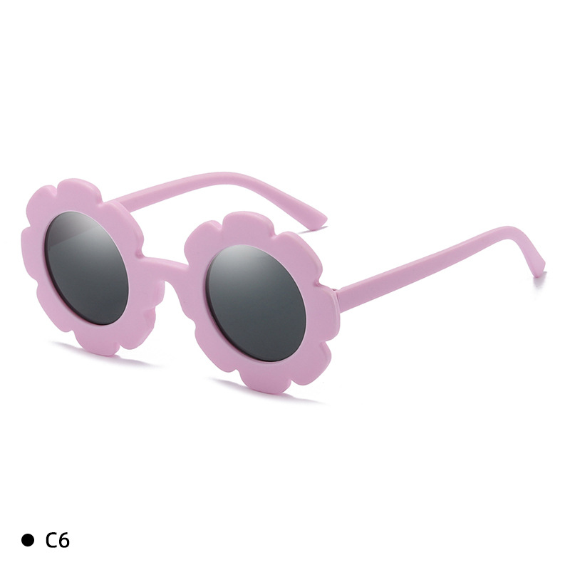 C6 pink purple frame gray film